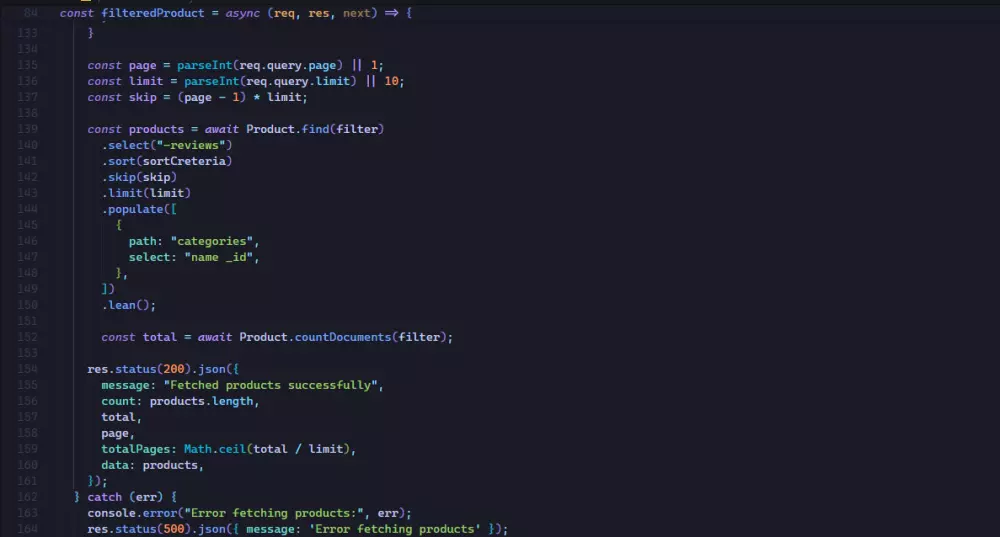 تطوير خلفية Backend API باستخدام Node او Nest