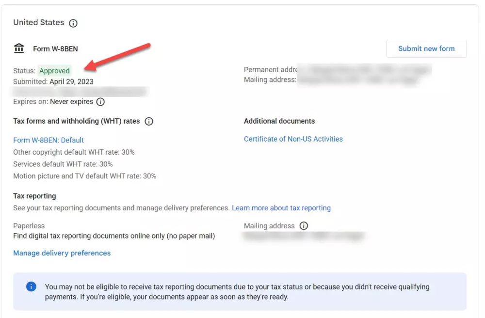 خدمة قفل الملف الضريبي W9 باحترافية