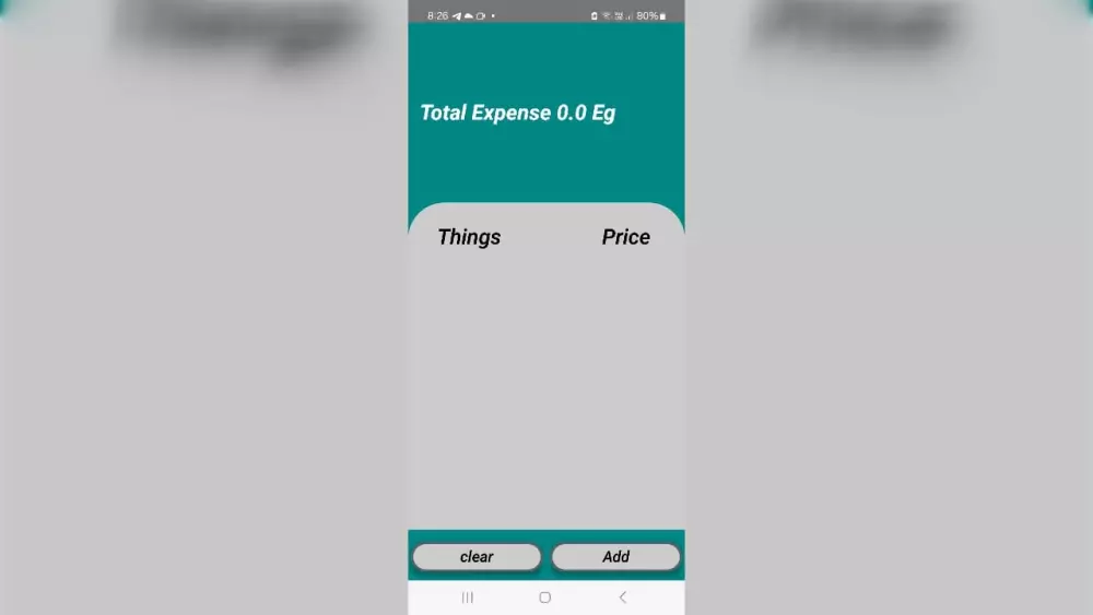 اقدم  لك تطبيق Expense Tracker المخصص لأدارة و تتبع المصاريف بواجة مستخدم انيقه وسهلة الاستخدام . التطبيق يساعد المستخدمين على تسجيل مصاريفهم اليومية ومعرفة اجمالى المصاريف .