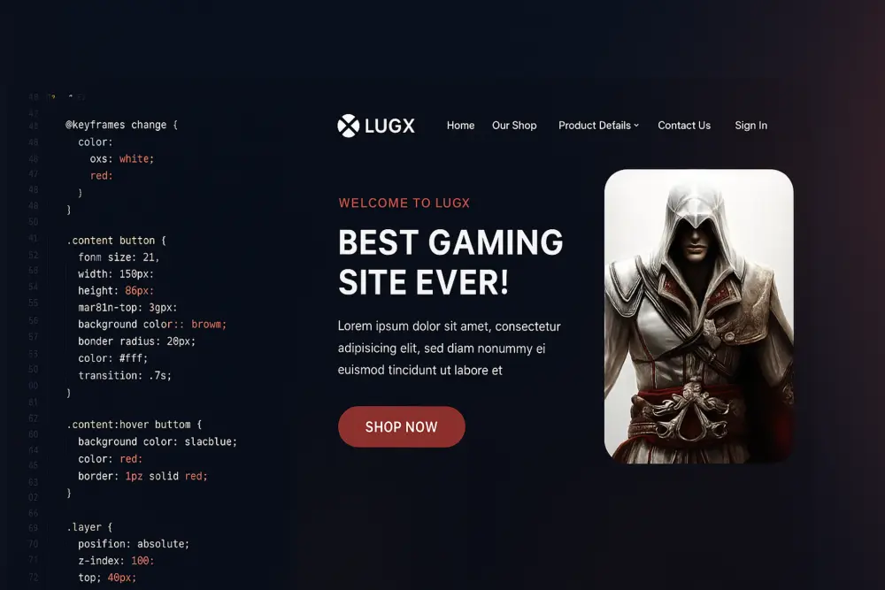 تصميم موقع صفحة واحدة احترافي متجاوب مع جميع الأجهزة