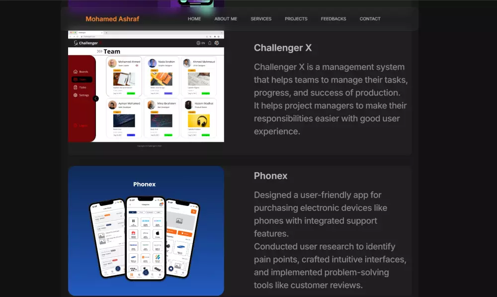 تصميم موقع خاص باستخدام Framer