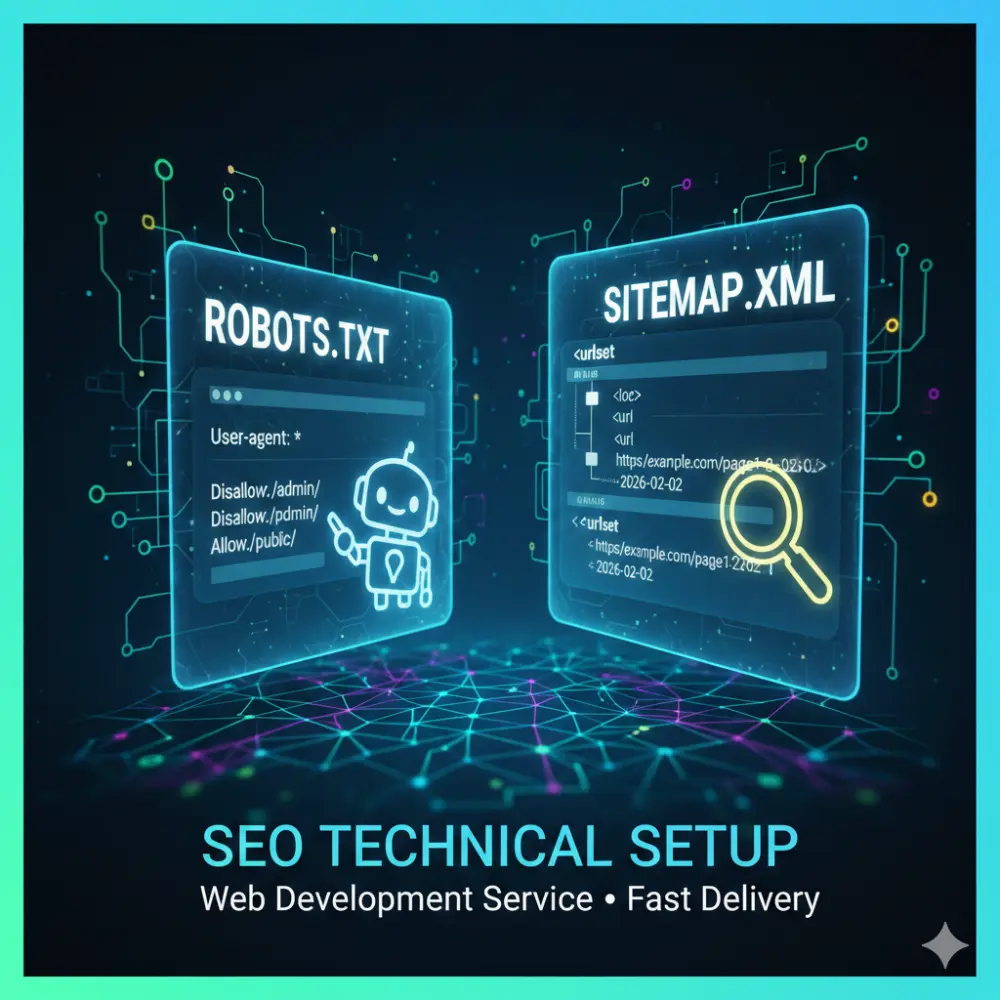 إعداد وتفعيل ملف Robots.txt و Sitemap.xml لموقعك