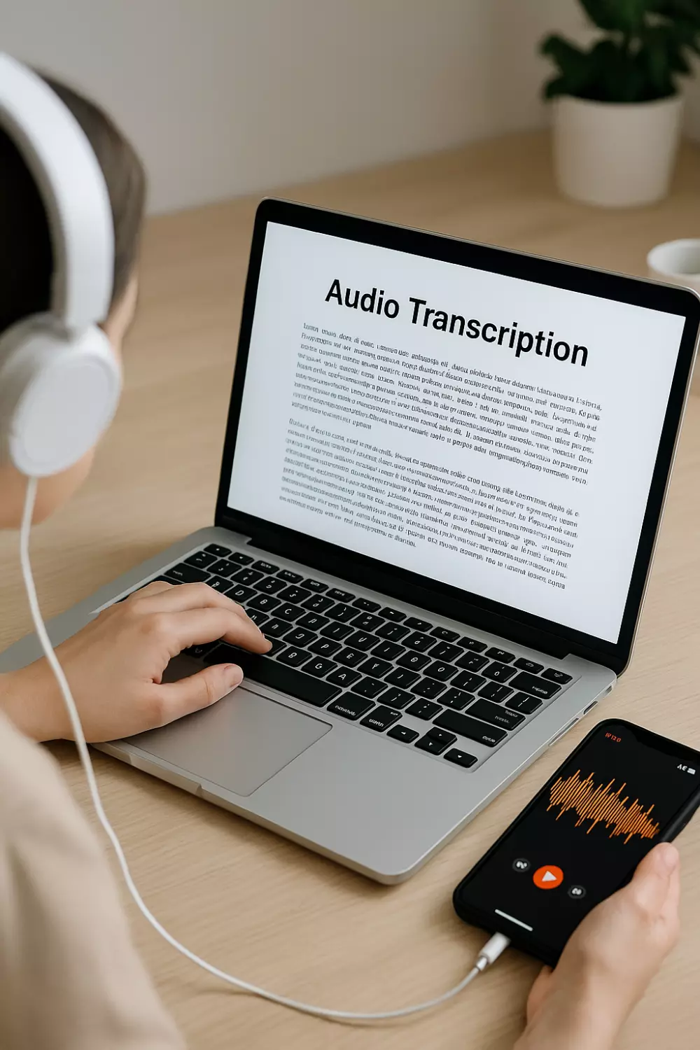 التفريغ الصوتي