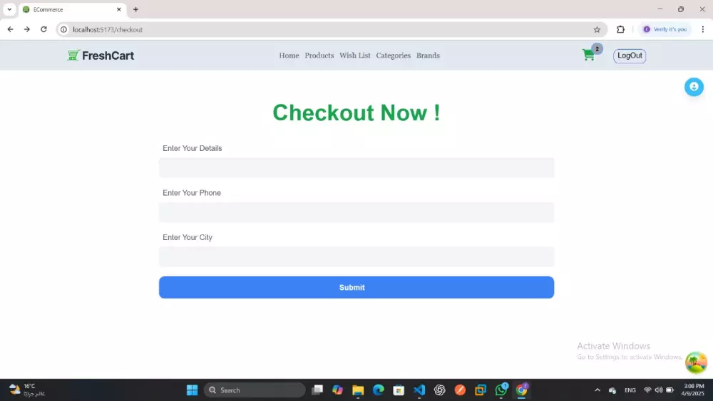 تصميم و تطوير مواقع باستخدام React.js
