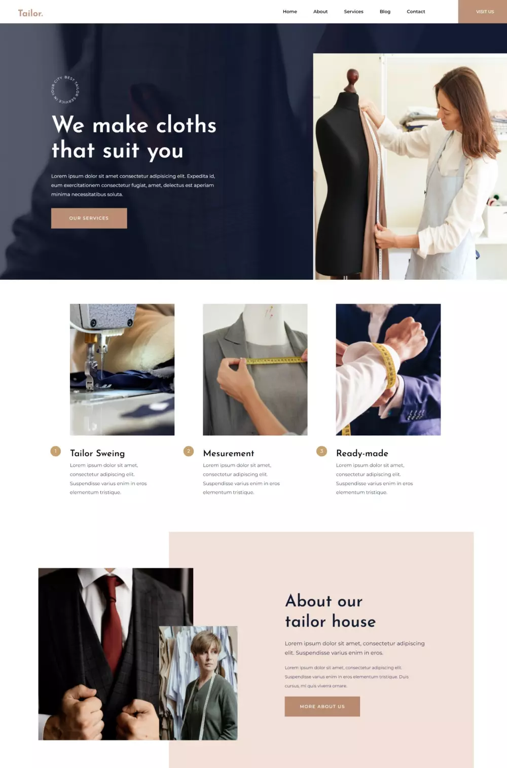 تصميم موقع شخصي (Portfolio) احترافي لعرض أعمالك كمطور/مصمم