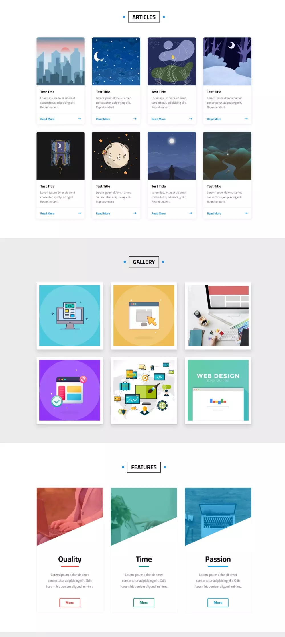 تصميم موقع شخصي (Portfolio) احترافي لعرض أعمالك كمطور/مصمم