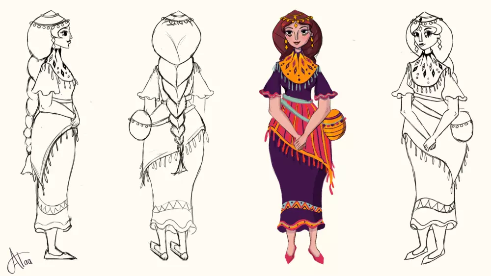 تصميم شخصيات character design