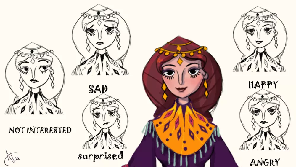 تصميم شخصيات character design