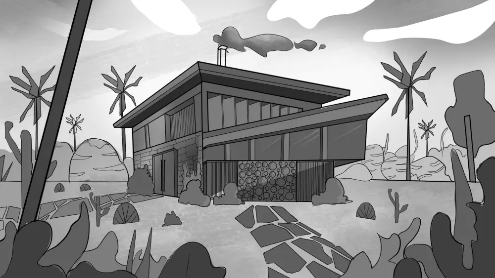 خلفية كرتونية بتصميم اباعى واحترافى