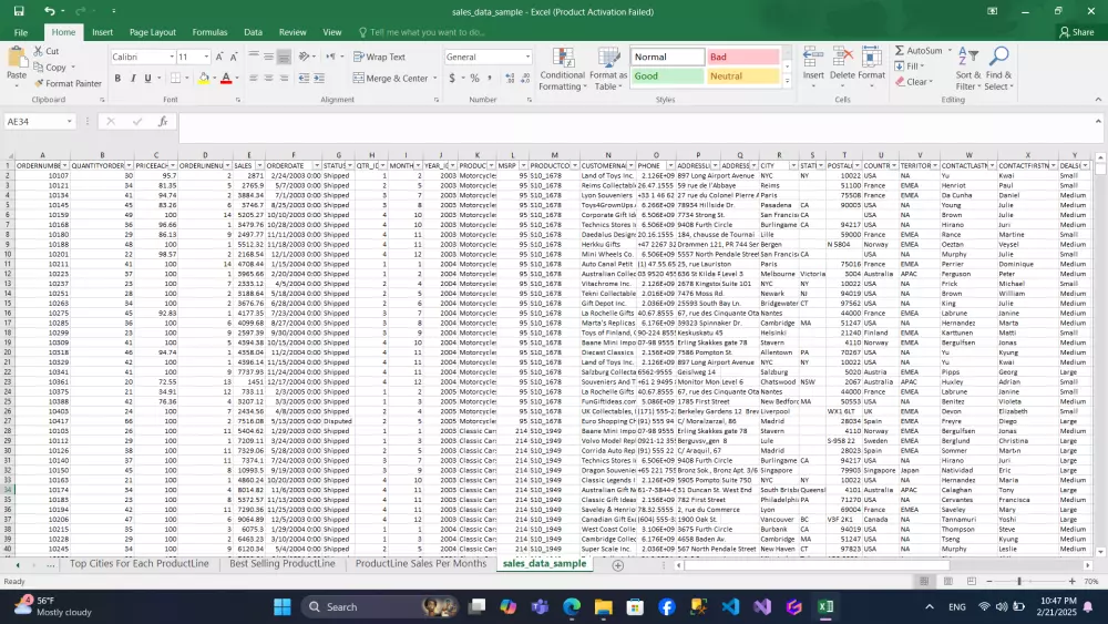 تنظيف وتحليل وتصوير البيانات باستخدام Excel باحترافية.