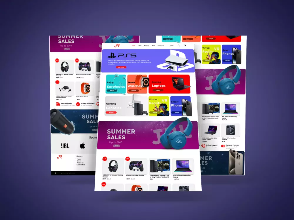 تصميم واجهة مستخدم عصرية تناسب مشروعك باحترافية UI design