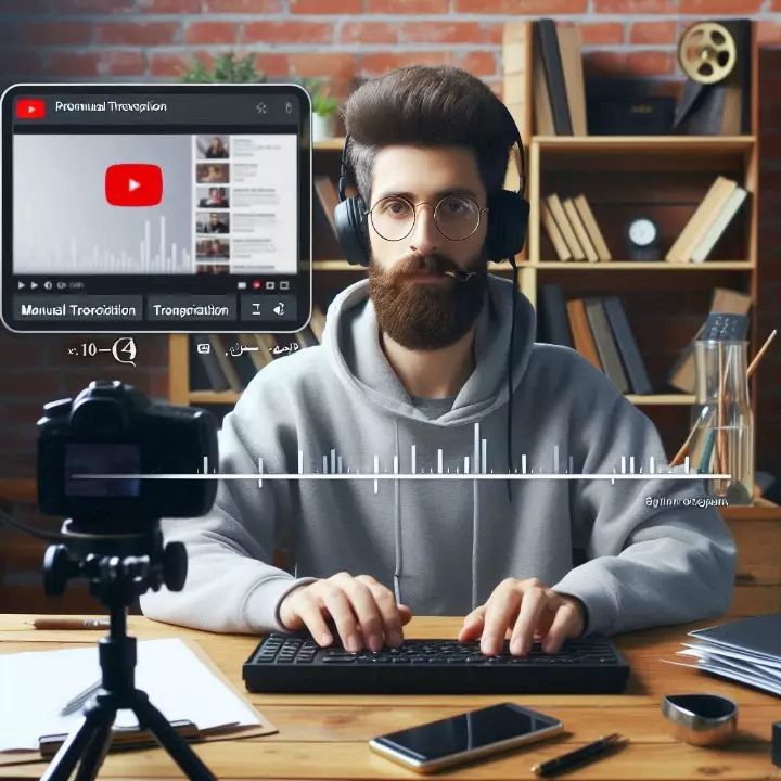 تفريغ احترافي لمحتوى فيديوهات اليوتيوب بدقة وسرعة