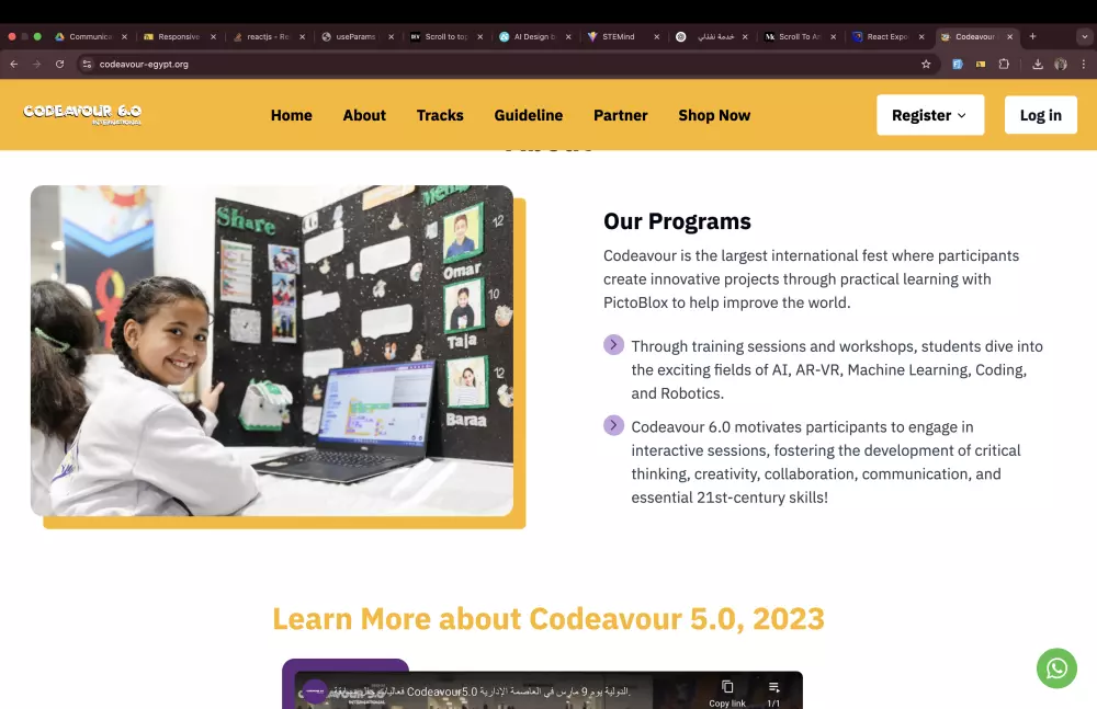 تطوير واجهات أمامية باستخدام React.js، HTML، CSS، وJavaScript