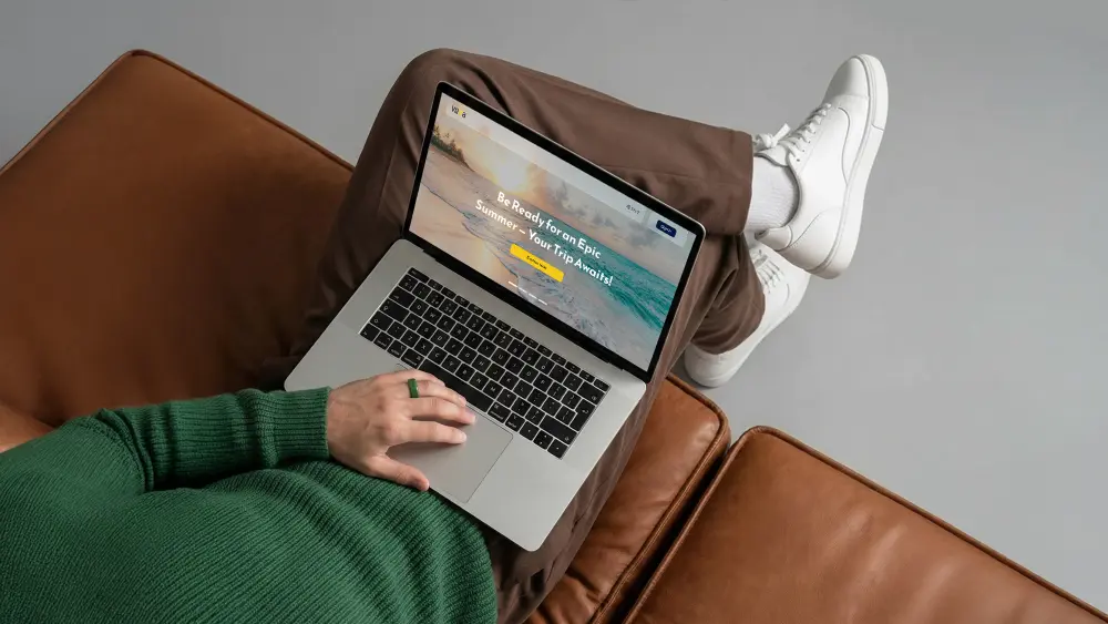 تصميم واجهة صفحة هبوط احترافية Landing Page باستخدام Figma