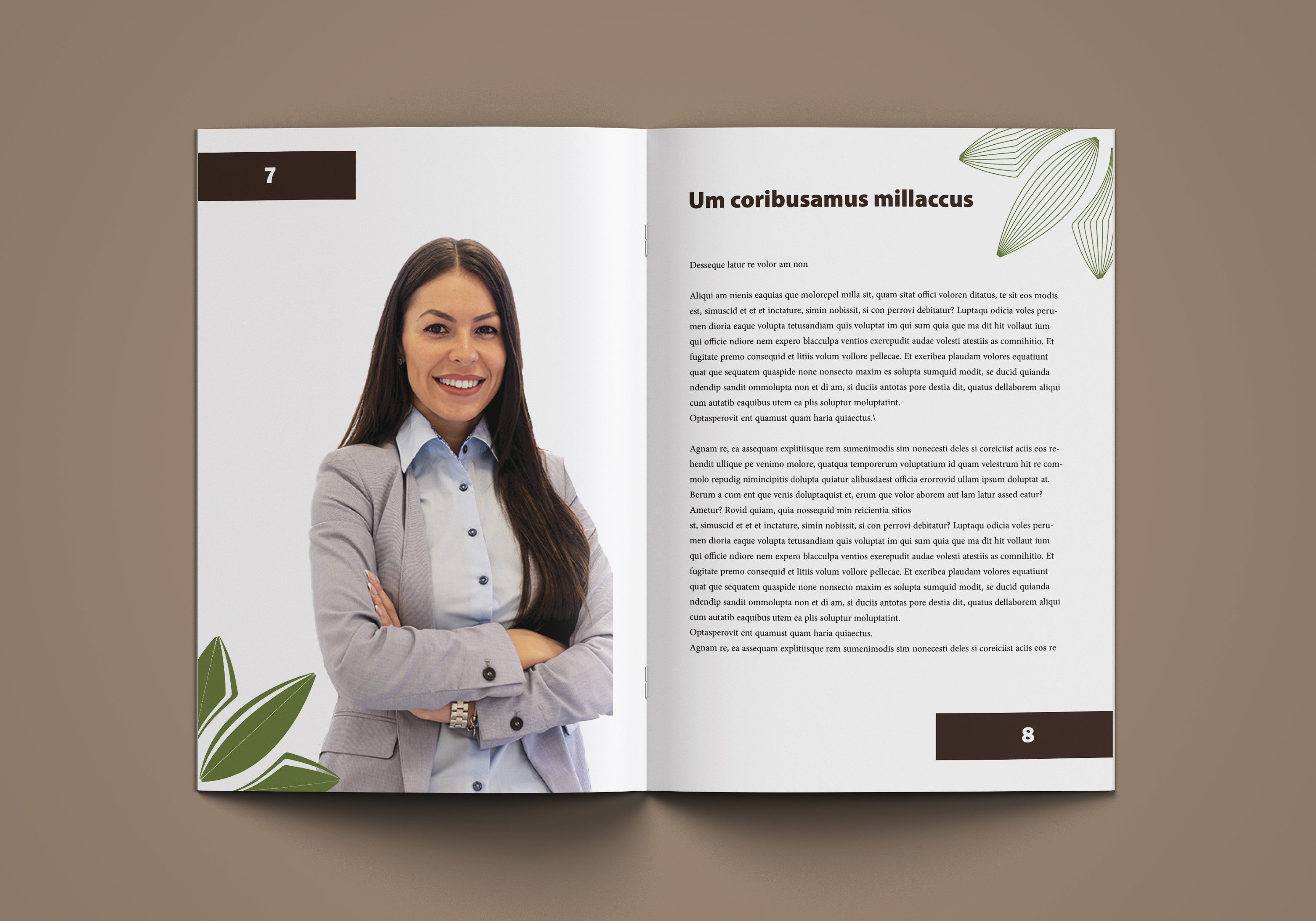 تصميم بروفايل شركة احترافي