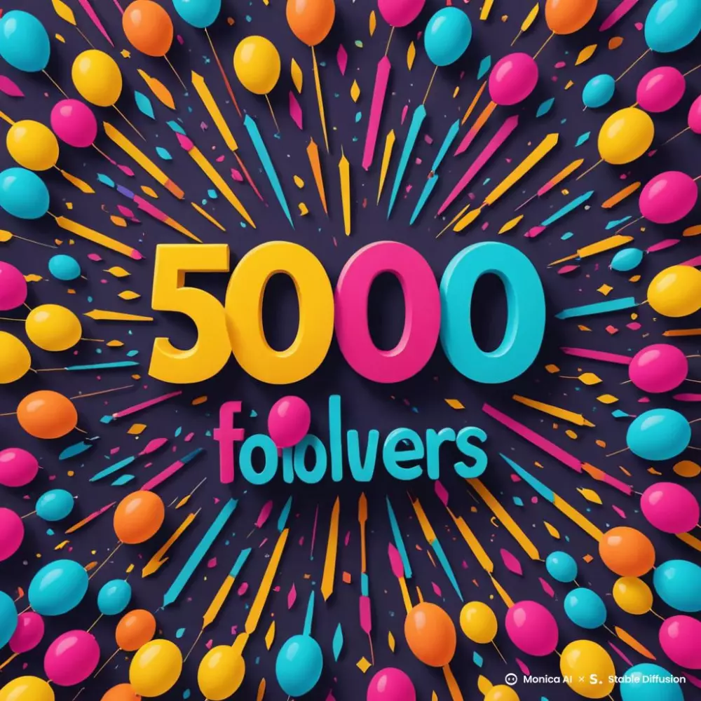 5000 متابع + 1000 لايك على اي بوست in instgram