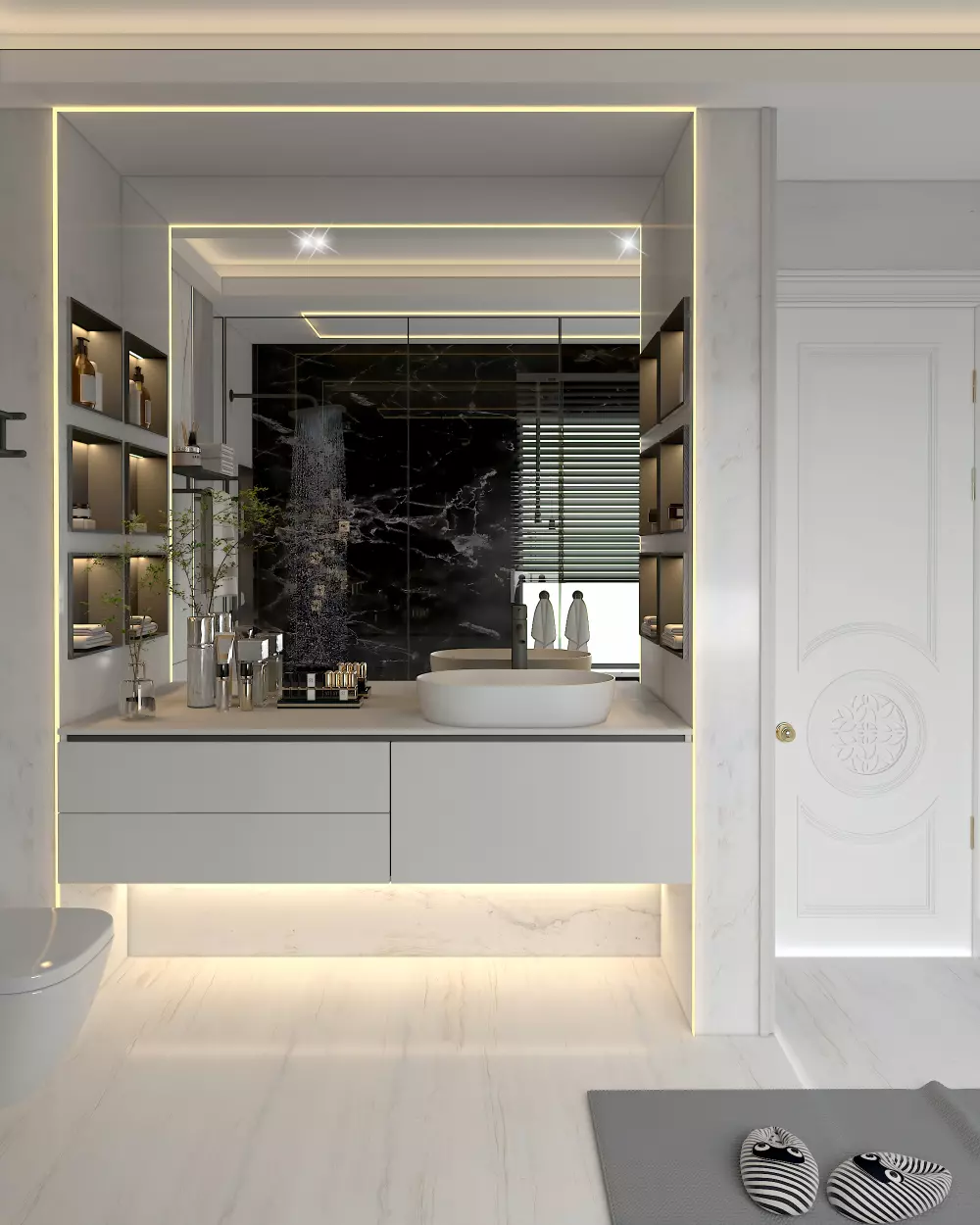 تصميم داخلي ولاندسكيب 2d&3d