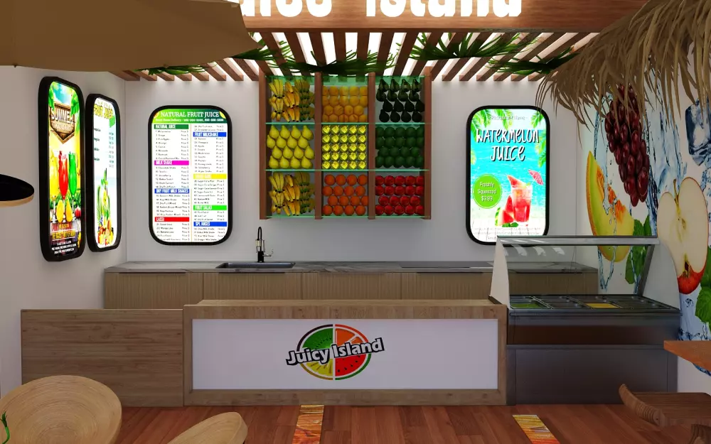 تصميم داخلي ولاندسكيب 2d&3d