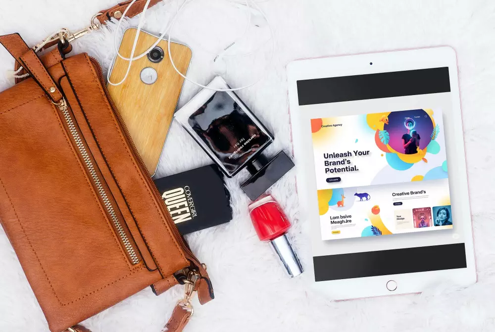 تصميم صفحه هبوط فيجما