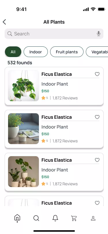 سأقوم بتصميم 3 شاشات رئيسية لتطبيق زراعي (UI/UX) باستخدام Figma بشكل احترافي وسهل الاستخدام.
