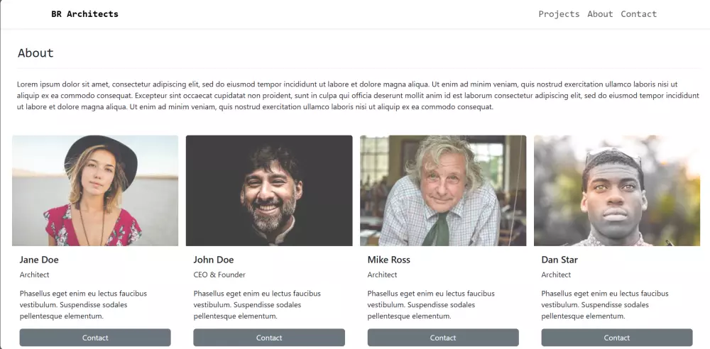 تصميم صفحه هبوط Landing Page بتصميمات Responsive