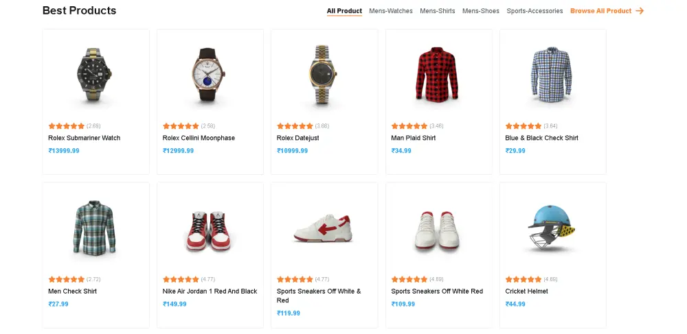 إنشاء متجر إلكتروني احترافي متجاوب مع جميع الأجهزة