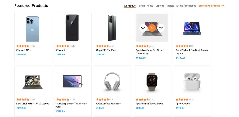 إنشاء متجر إلكتروني احترافي متجاوب مع جميع الأجهزة