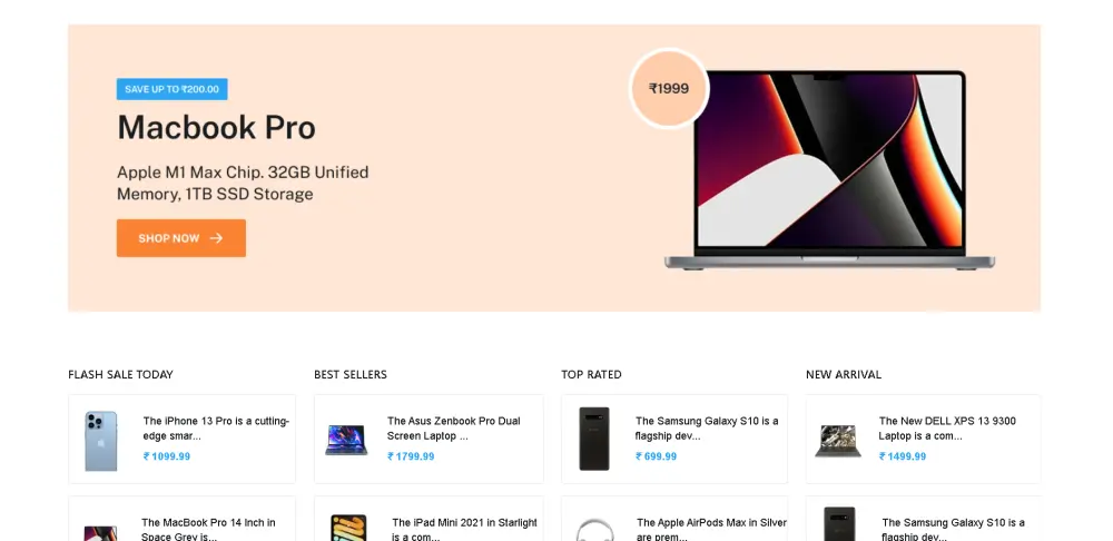 إنشاء متجر إلكتروني احترافي متجاوب مع جميع الأجهزة