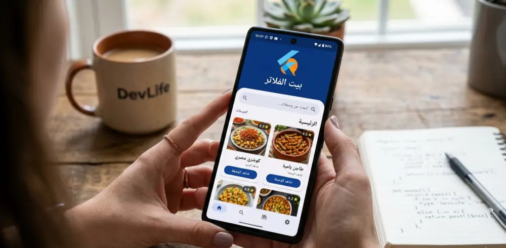 بناء تطبيقات احترافية بـ Flutter