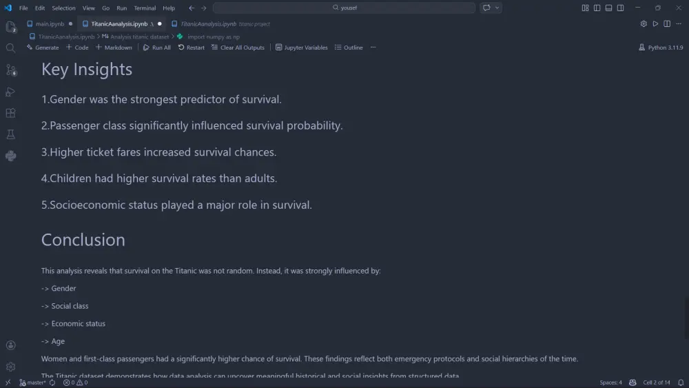 تحليل البيانات باستخدام python