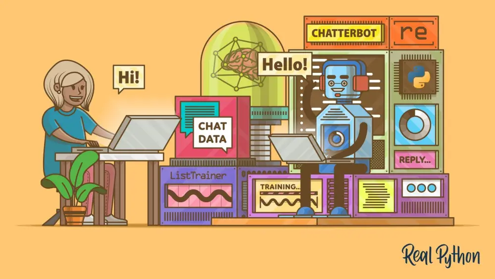 برمجة Chatbot ذكي للرد التلقائي على العملاء باستخدام بايثون
