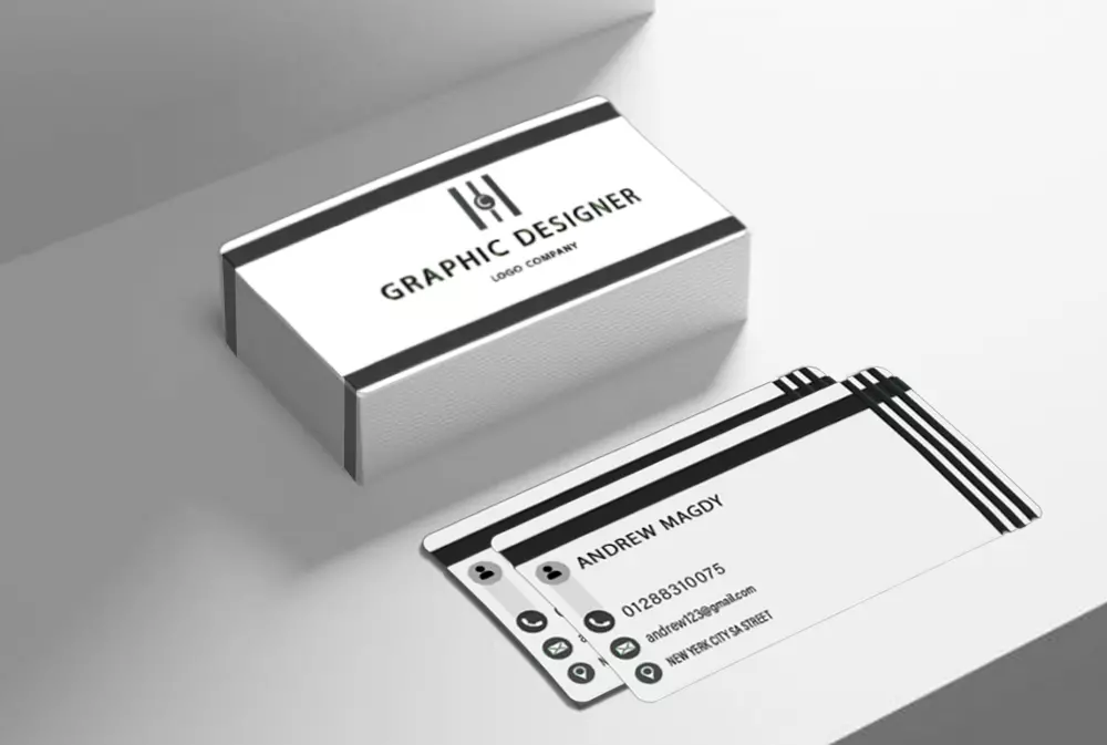 تصميم كارت شخصي او بطاقه اعمال احترافية