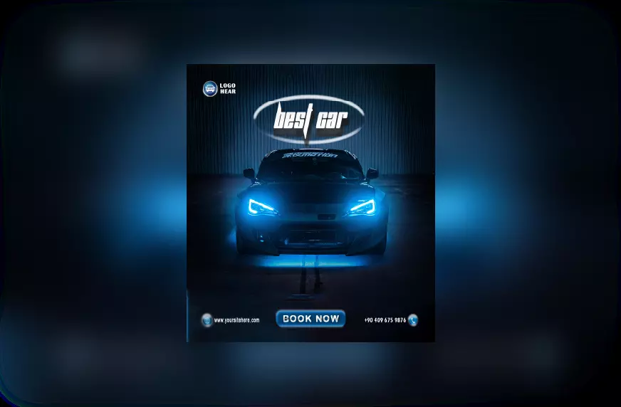 تصميم بوست سوشيال ميديا احترافي