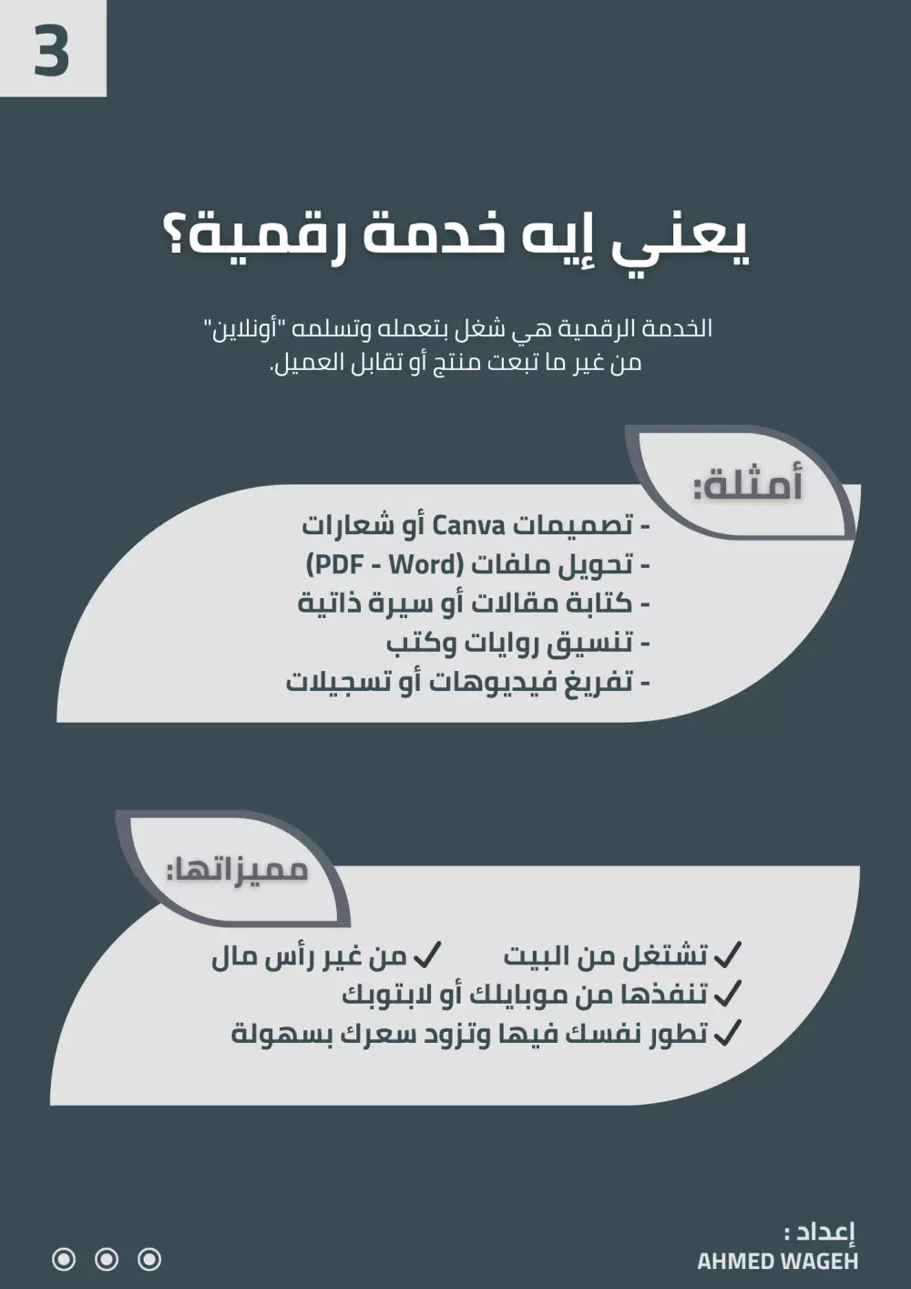 تصميم كتيب PDF احترافي لتسويق أو شرح خدمتك