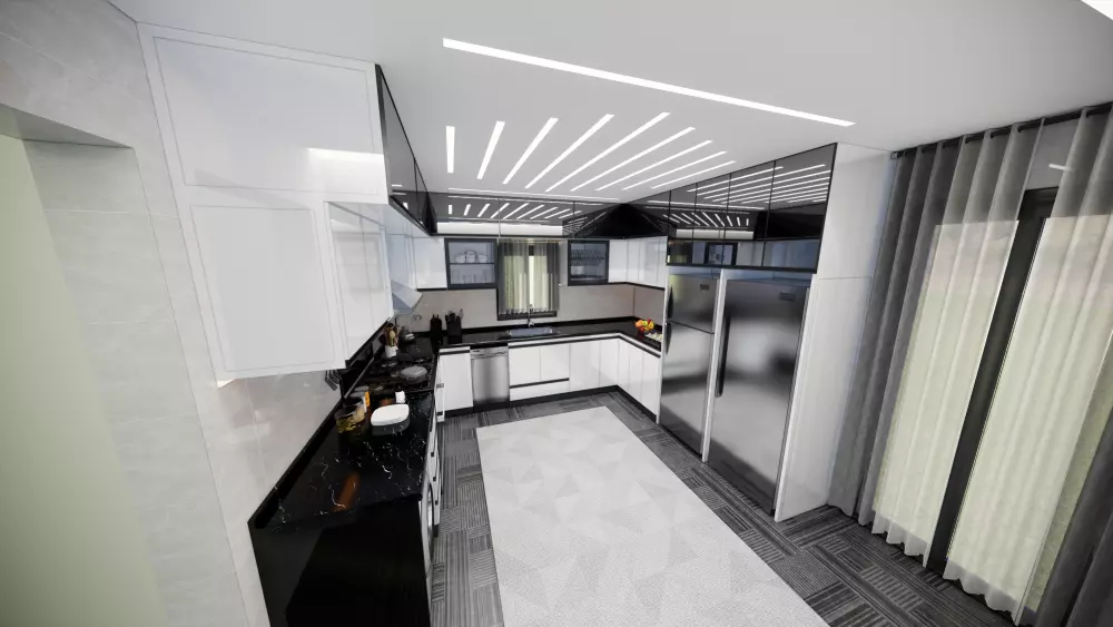 مطابخ  Kitchen design 3D