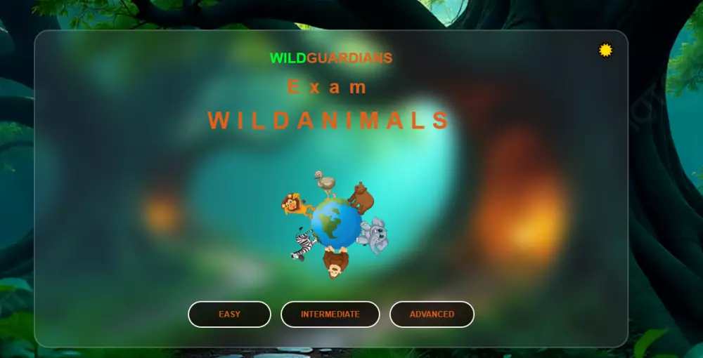 تصميم نظام امتحانات تفاعلي بالكامل واجهات جذابة