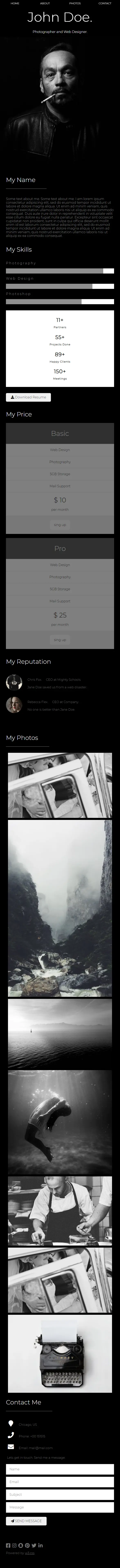 امتلك موقع بروفايل احترافي لتعزيز علامتك التجارية وزيادة مبيعاتك.