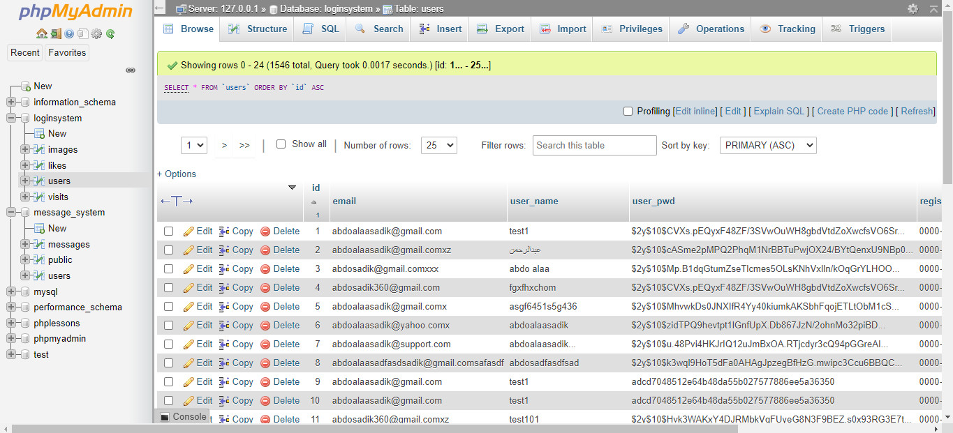 برمجة قواعد البيانات باستخدام Database Management ) PHP & MySQL ) + تطوير موقع كامل