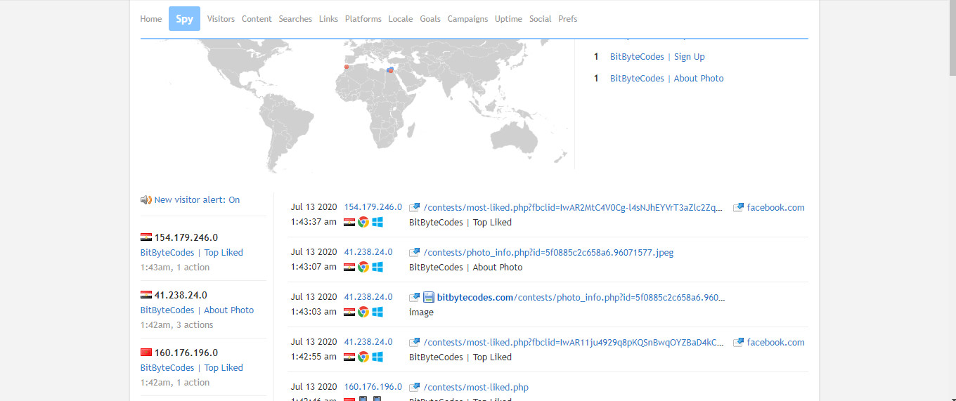 تحليل المواقع ( Website Analytics )