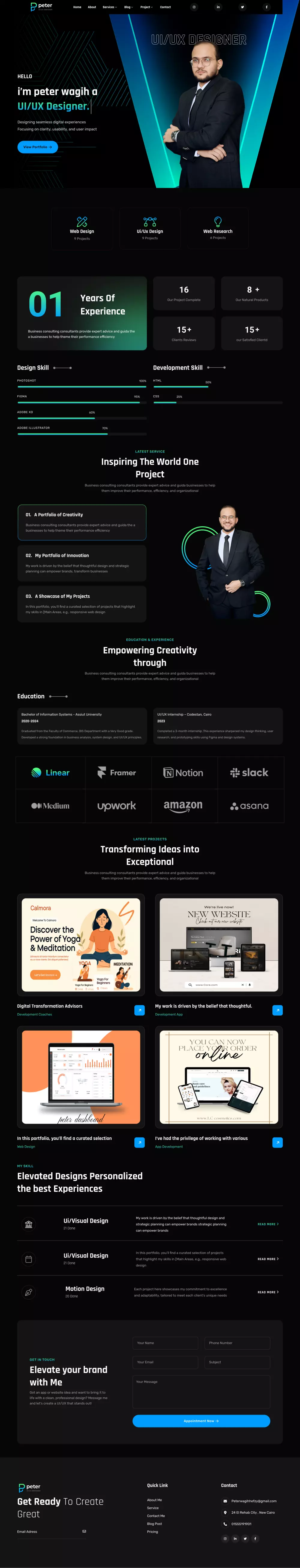 تصميم UI/UX احترافي لتطبيقات الويب والموبايل باستخدام Figma