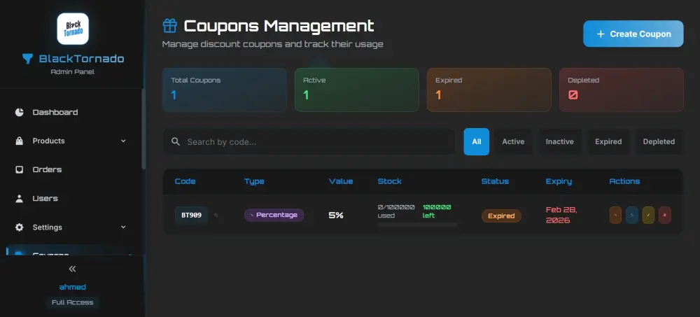 Full E-Commerce Store Next.js + Admin Panel