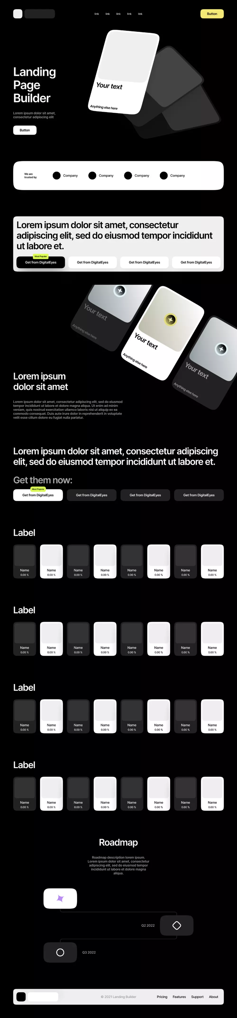 تصميم وتطوير صفحة هبوط (Landing Page) احترافية لزيادة المبيعات أو جمع العملاء المحتملين