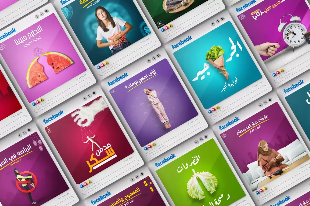 تصميمات سوشيال ميديا إحترفية بجودة عالية