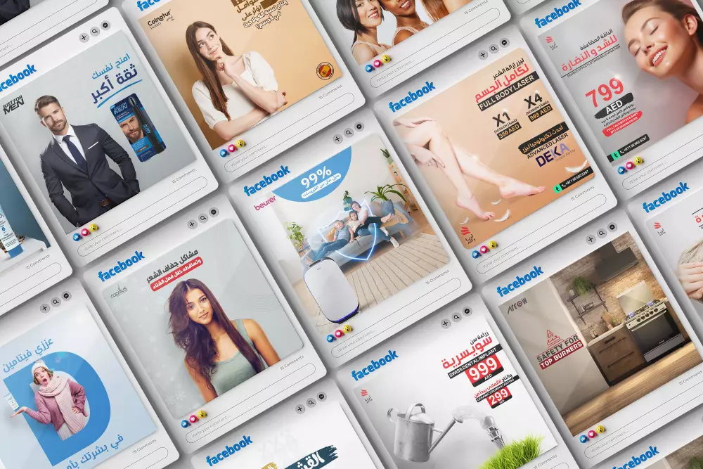 تصميمات سوشيال ميديا إحترفية بجودة عالية