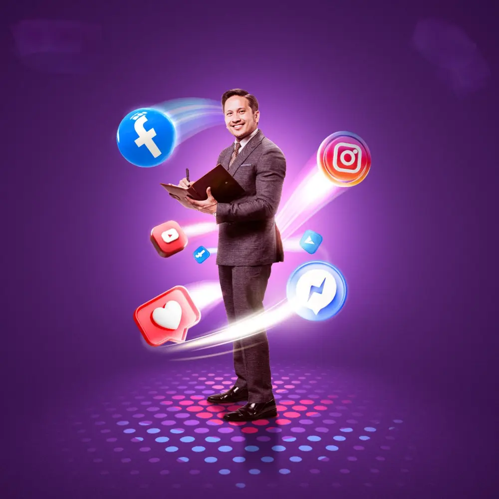 ادارة صفحه سوشيال ميديا