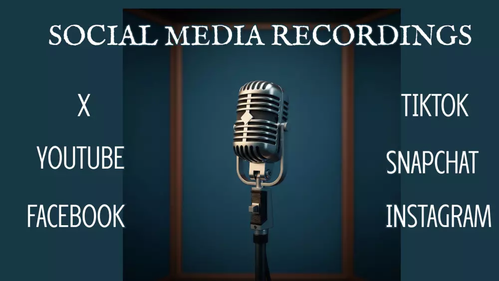 تسجيل إعلانات للمنصات الرقمية والسوشيال ميديا (يوتيوب, سناب شات, انستغرام, X, Facebook)