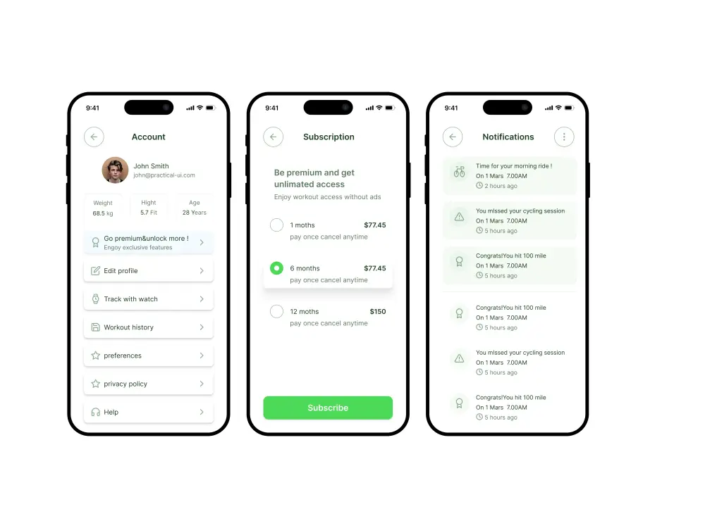 تصميم رائع لتطبيقك Android او iOS على Figma
