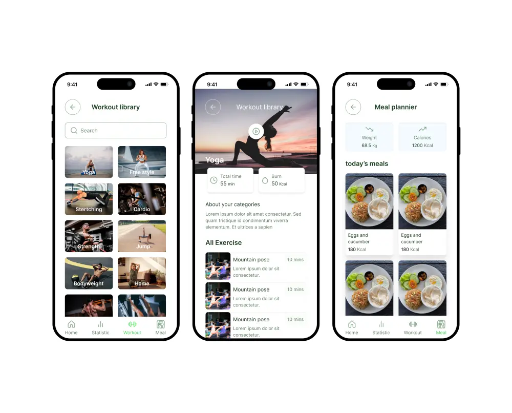 تصميم رائع لتطبيقك Android او iOS على Figma