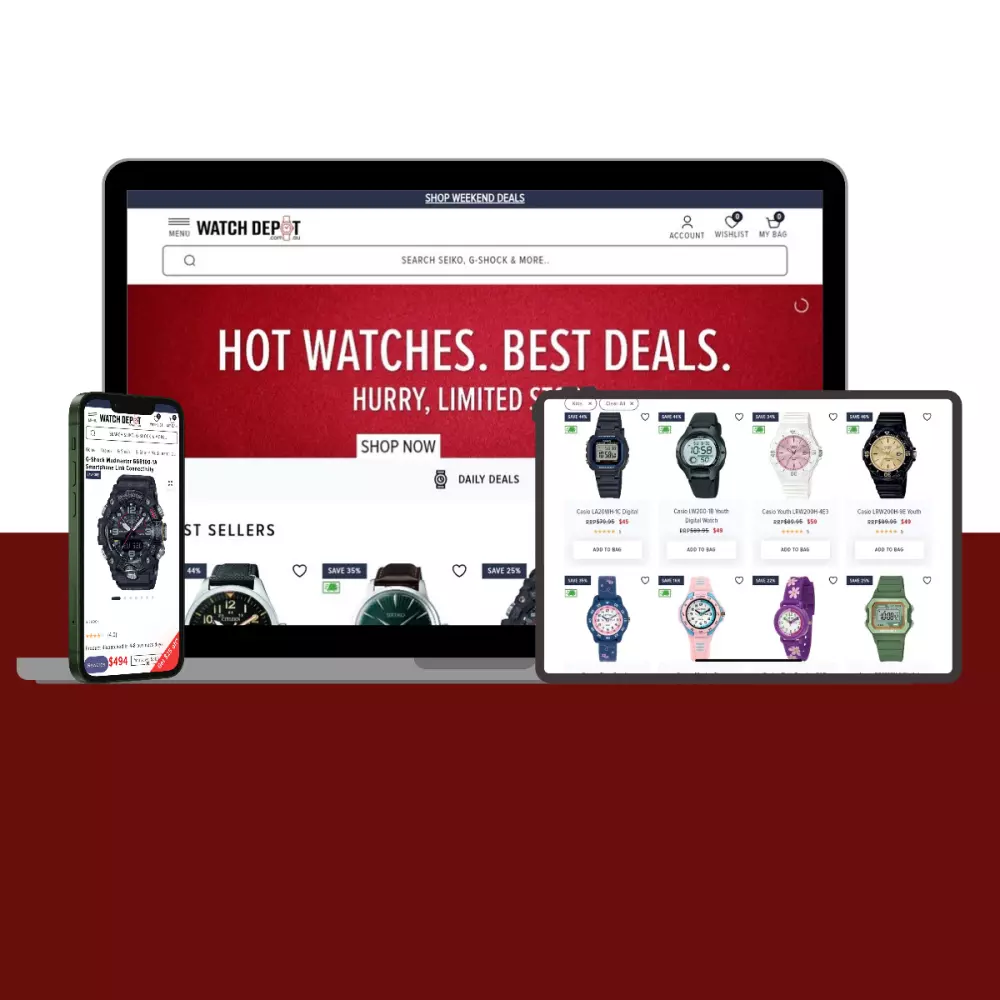 تصميم موقع / متجر إلكتروني