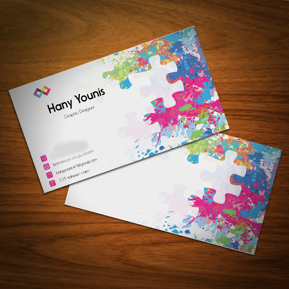تصميم كارت شخصي أو لشركتك ( Business Card ) بجودة عالية تفاصيل العمل
